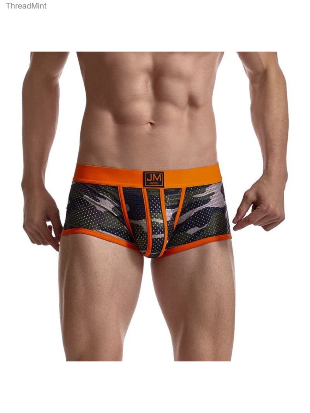 Men's Boxer Briefs Breathable Slim Fit Cotton Blend Underwear